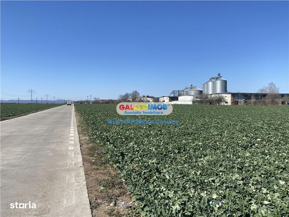 Vanzare teren industrial Paulesti Prahova gata de construit