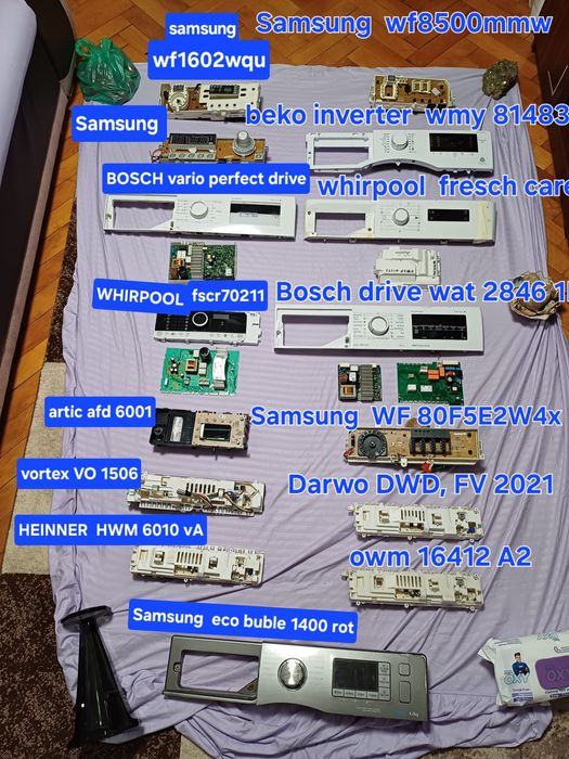 Piese masini de spalat, uși de hublou