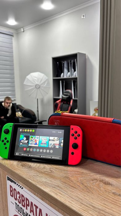 Прошитая Nintendo Switch Standart Kefir 128Gb