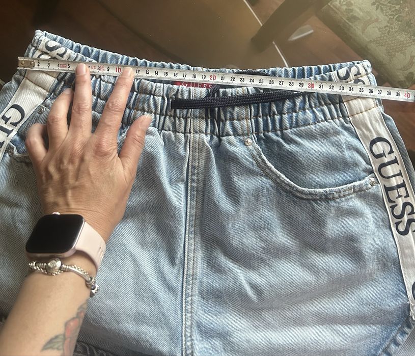 Къси дънкови панталони Guess