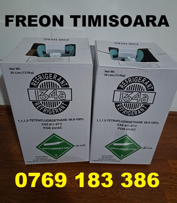 Freon R134a 13.6 kg net Livrare Curier