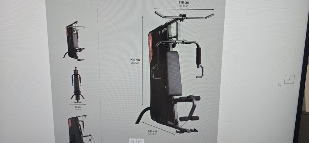 Aparat home gym compact bodybuilding