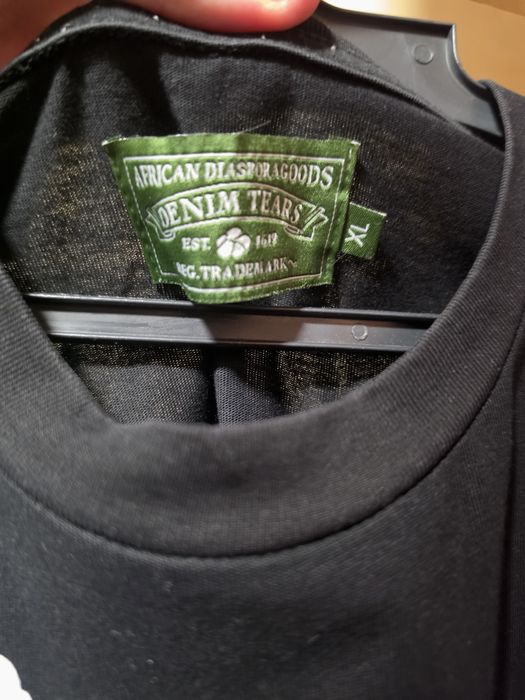 Tricou Denim Tears Black and White