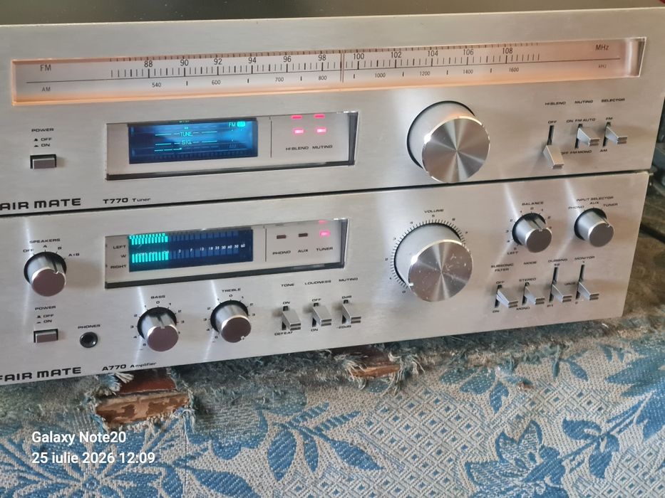 Tuner și amplificator fair mate