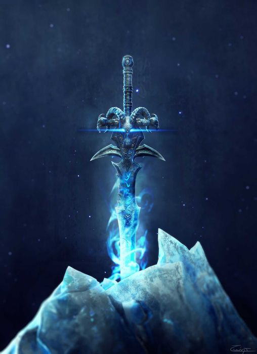 Меч Ледяная Скорбь - Варкрафт - WoW - World of Warcraft