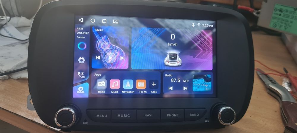Vand navigatie Fiat 500, 2007-2015, BT, Wifi, Car play si Android auto, 4Gb/64Gb