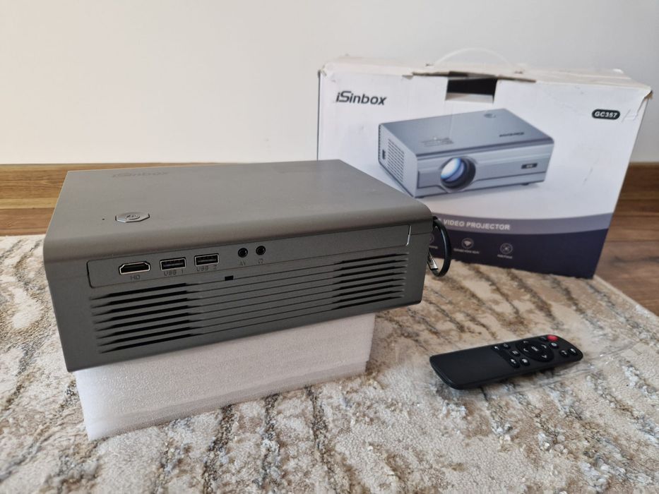 Videoproiector Led 1920x1080p native !wifi bluetooth,4k,Autofocus,nou