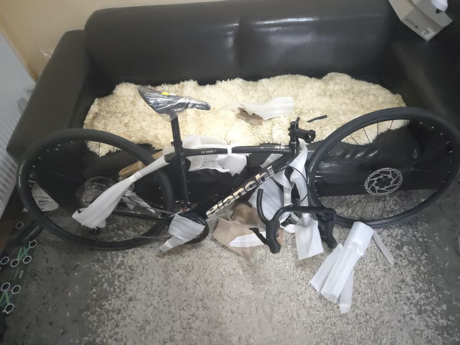 Bicicleta bianchi via nirone 7 marimea 47