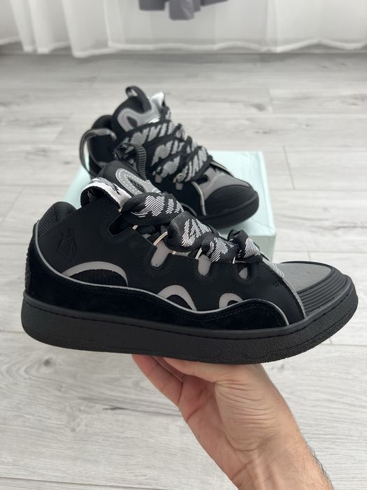 Lanvin Curb Reflective Black 43