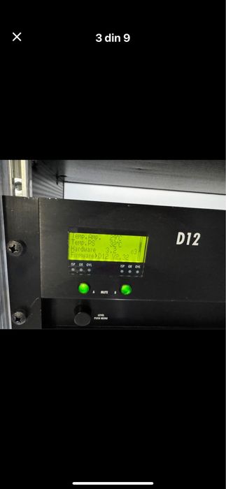 D&B D12 Audiotechnik cu rack case
