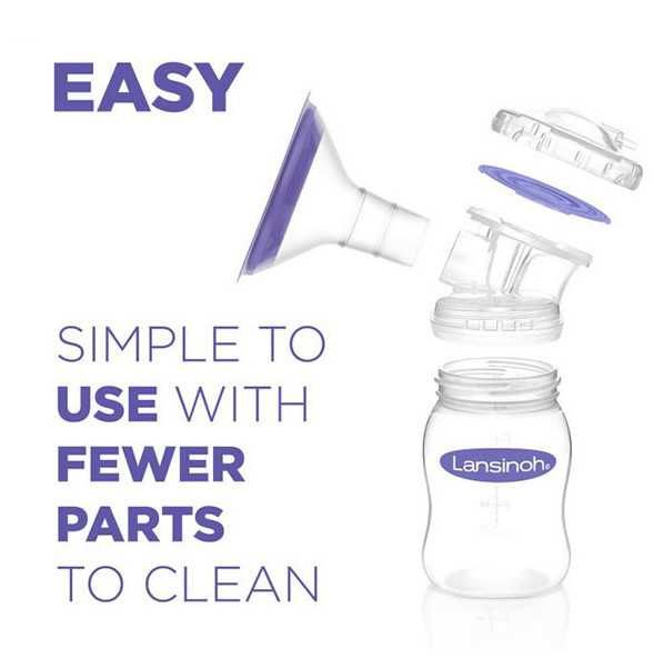 Помпа за кърма Lansinoh, компактна единична