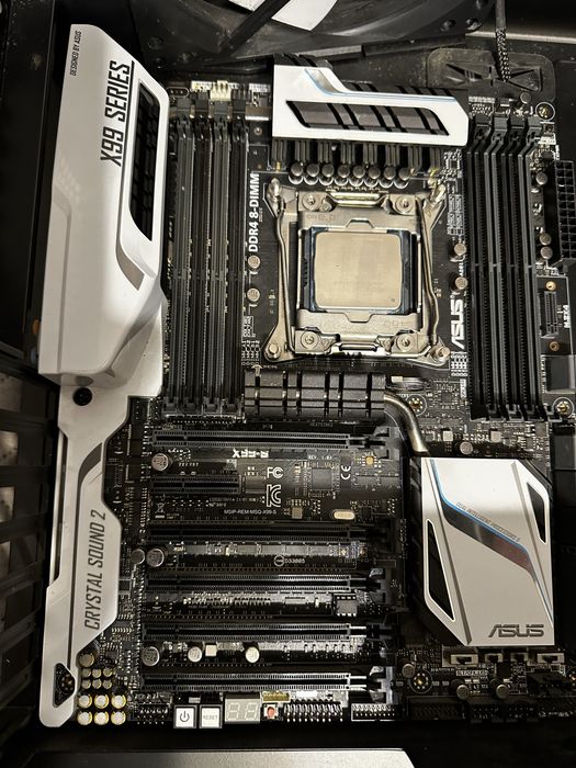 kit mb Asus x99s + cpu  i7
