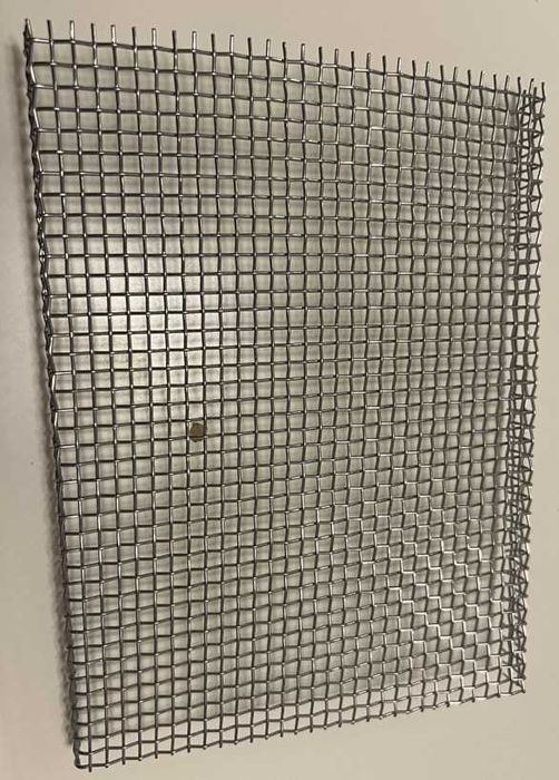 Plasă pentru arzător shaorma Kalitegaz, dimensiune 20.5x15.5x1.5cm