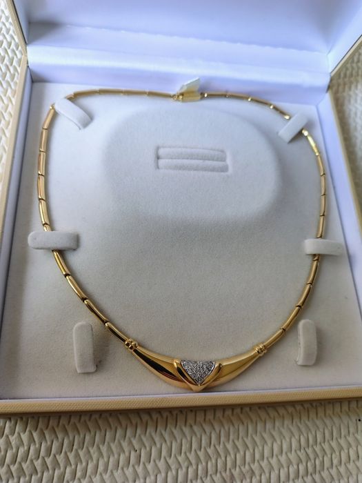 Damiani Златно Колие с Диаманти