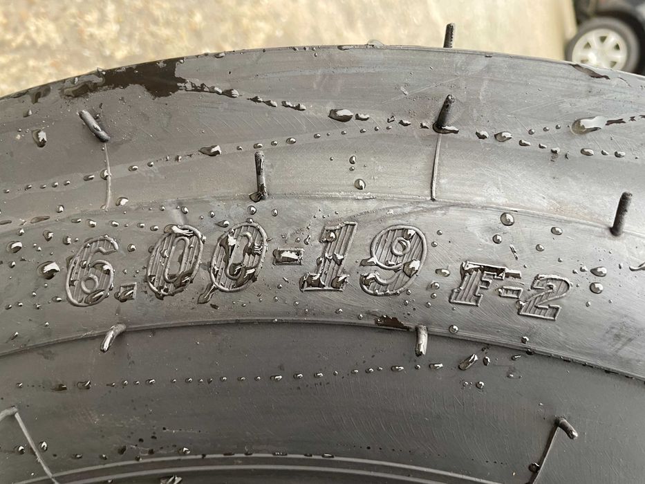 Anvelope noi agricole de tractor fata cu 8PLIURI groase 6.00-19
