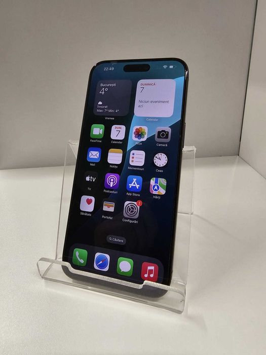 Iphone 15 Pro Max 256 Gb (ag49 Esplanada b.7091) Garantie 2 ani