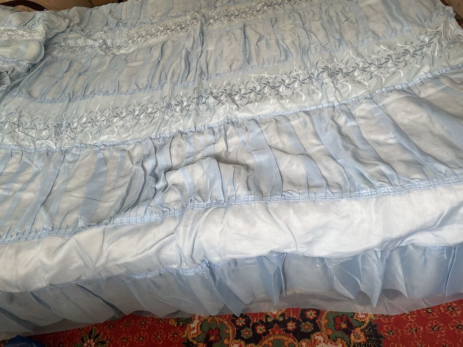 Комплект покрывало с наволочками шифон детский и офисный врзослый стул