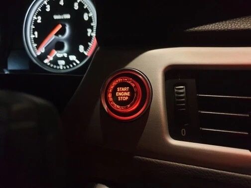 Buton cristal start stop BMW Seria 1 3 5 E60 E70 E87 E90 E91 X1 X5 X6