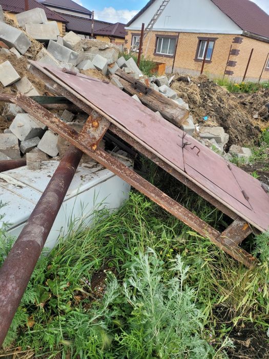 Ворота гаражные толстостенные