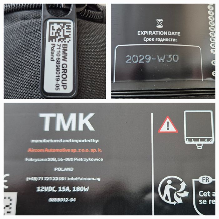 Оригинален НОВ  компресор БМВ помпа с лепело BMW