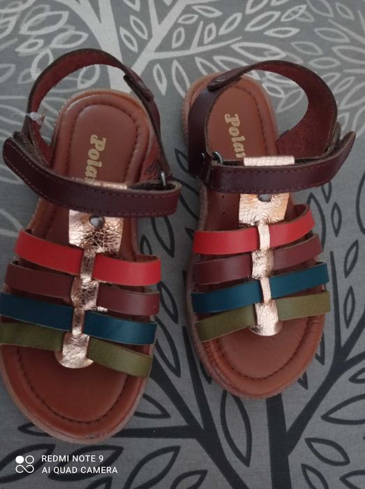 Сандалки от естествена кожа