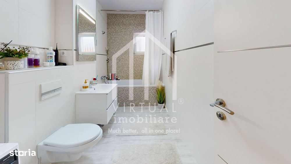 Apartament cu 3 camere, 71mp utili+balcon 12mp, loc de parcare