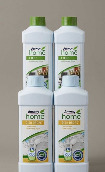 2 Dishdrops+ 2 LOC universal amway