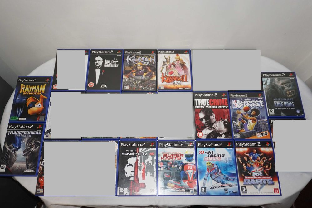 Лот от 187 игри за PS2 Turok/50 Cent/Star Wars/Ratchet And Clank/Sonic