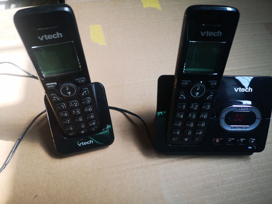 Telefon fix portabil v tech dublu