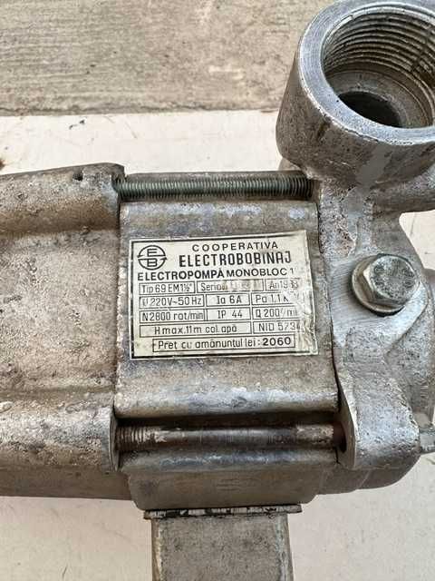 Pompa irigatii 1,1 kW, 1 1/2 toli
