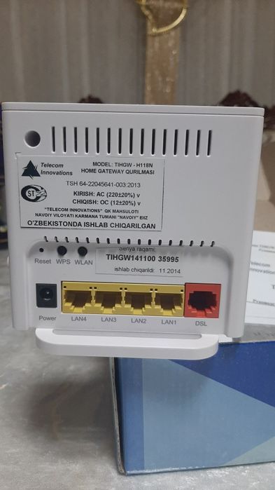 Wifi роутр за 150.000-сум. Новый. Незнал как подключить. И лежал дома.