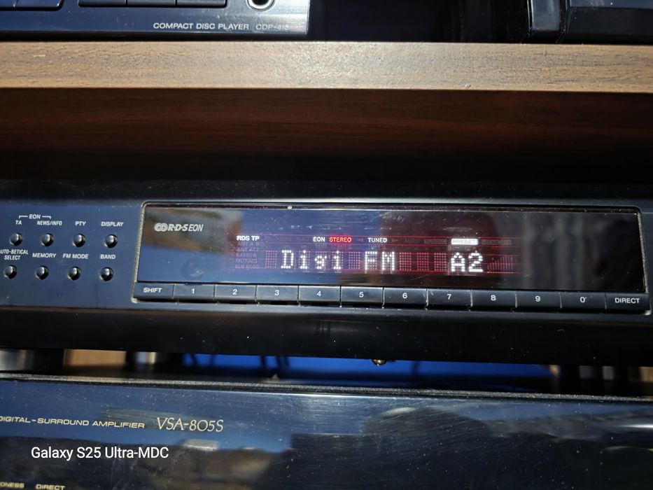 Vând tuner digital stereo cu rds Sony ST-SE500