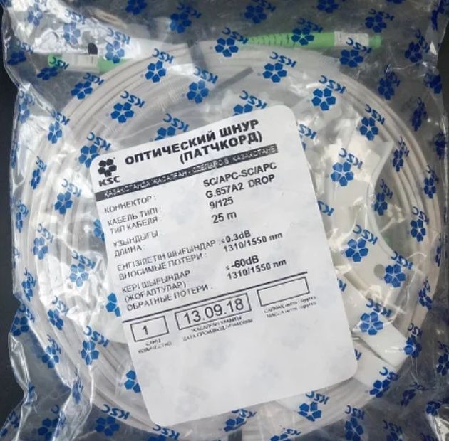 Пачкорды оптические, кабеля оптика