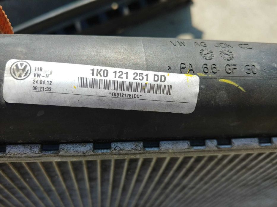 radiator apa 1.6 tdi cay vw golf 6 1k0121251dd