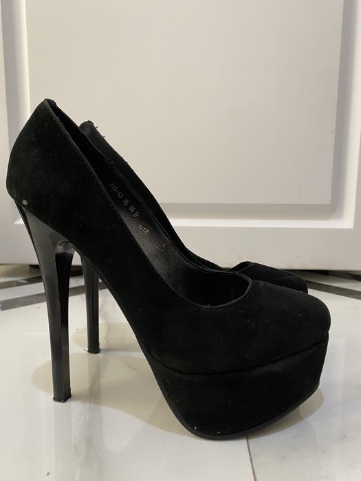 Туфли натуральная замша