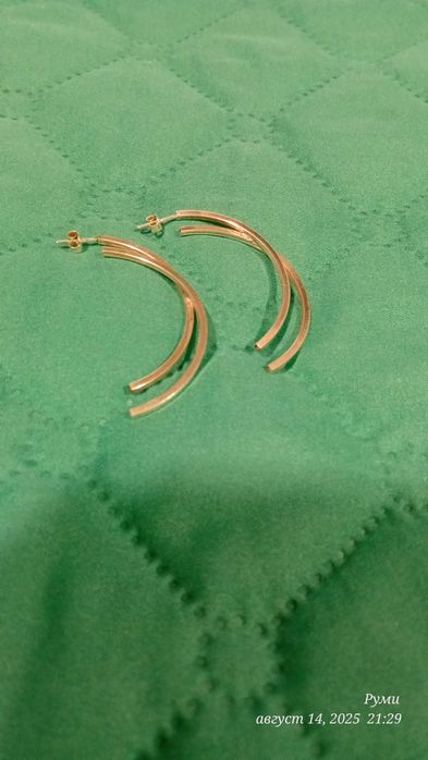 Сребърни обици 925