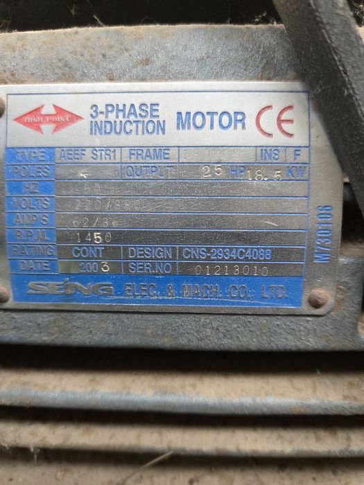 Vand motor electric 37kw, 15kw si 18kw