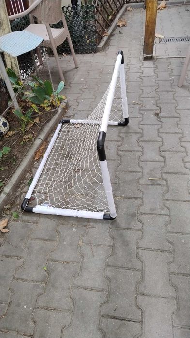 Poarta de Fotbal pliabila pwntru copii +3 ani, 90x59x61cm,