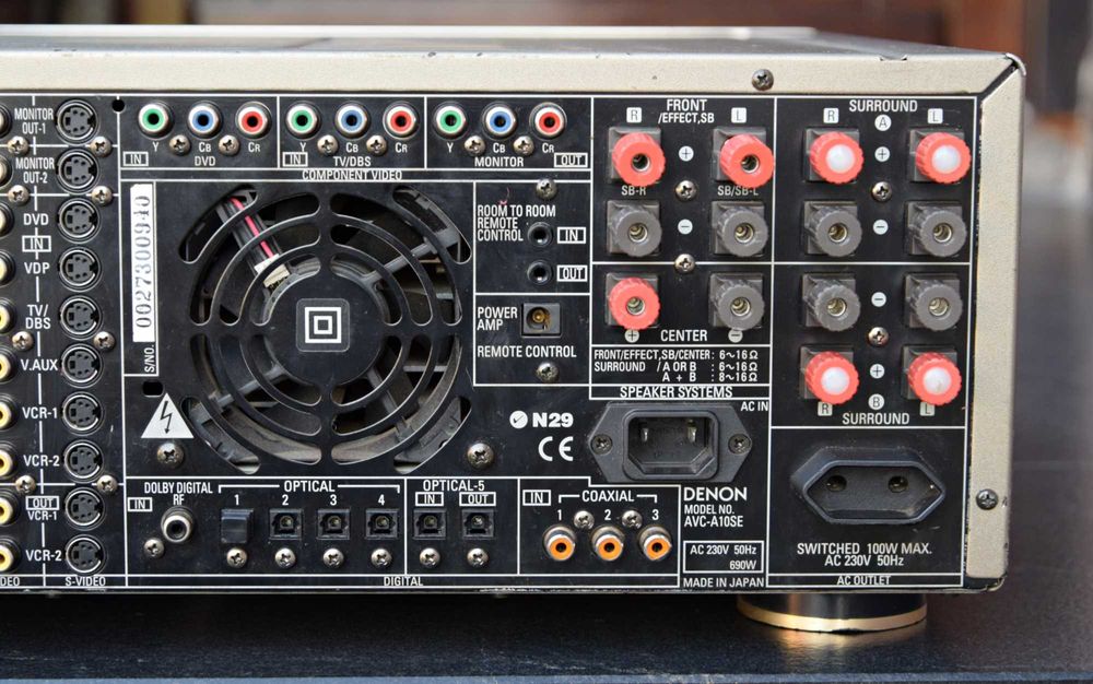 Amplificator 7.1 Denon AVC-A 10 SE, Receiver