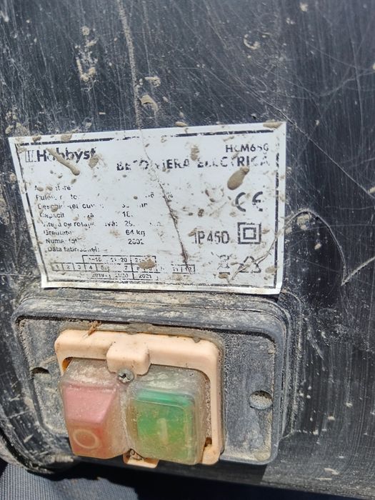 Motor pentru betoniera