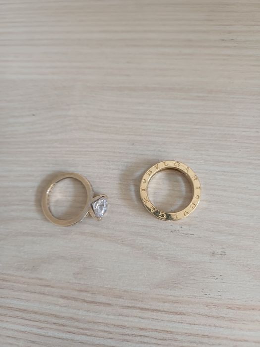 Inel bulgari aur 14 k
