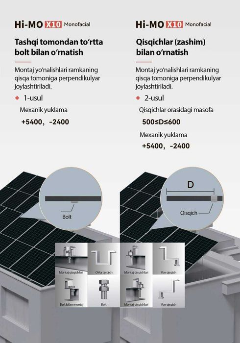 Солнечный панел Longi Solar HIMO X10 635W 645W