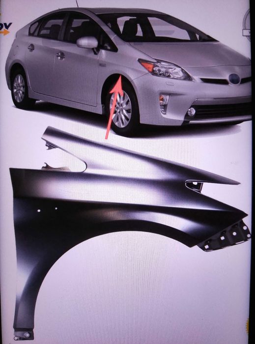 Aripa dreapta Toyota prius 2009 noua piesa caroserie Toyota prius stoc