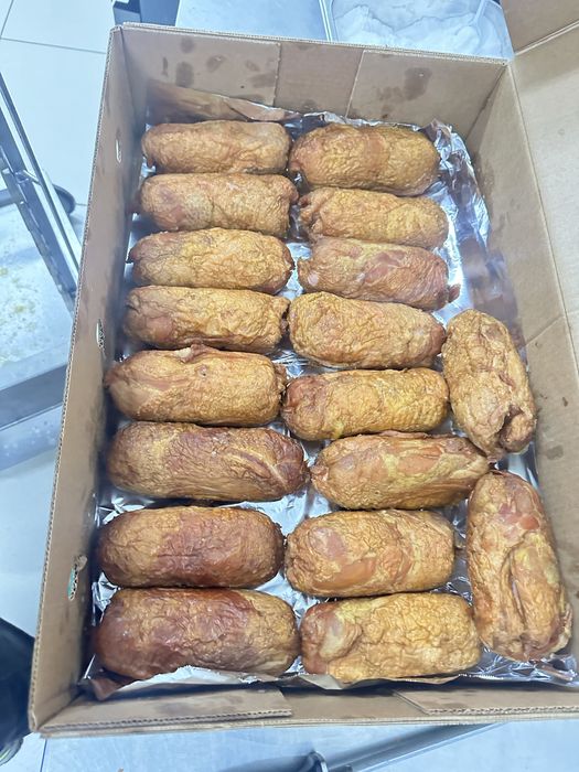 Копченные куринные рулеты