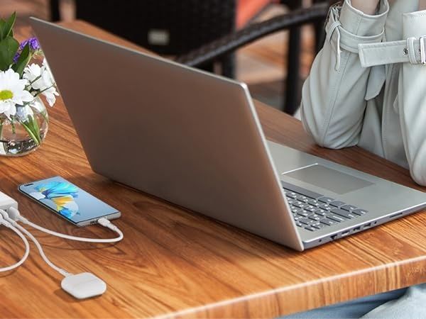 SooPii 40W USB зарядно за зареждане 4-портова USB зарядна станция