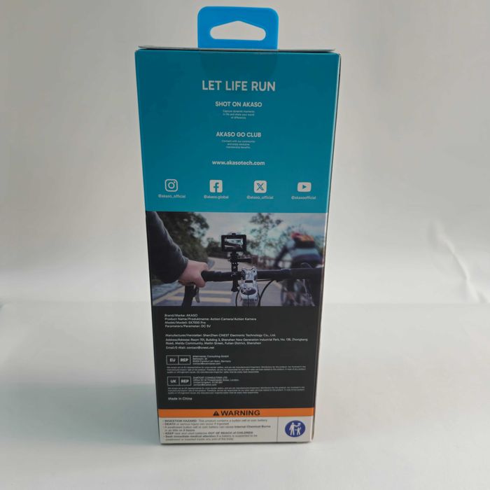 Liquid Money vinde - Camera de actiune AKASO EK7000 PRO 4K SIGILATA