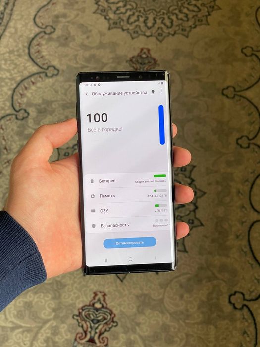 Samsung note 9 sotiladi