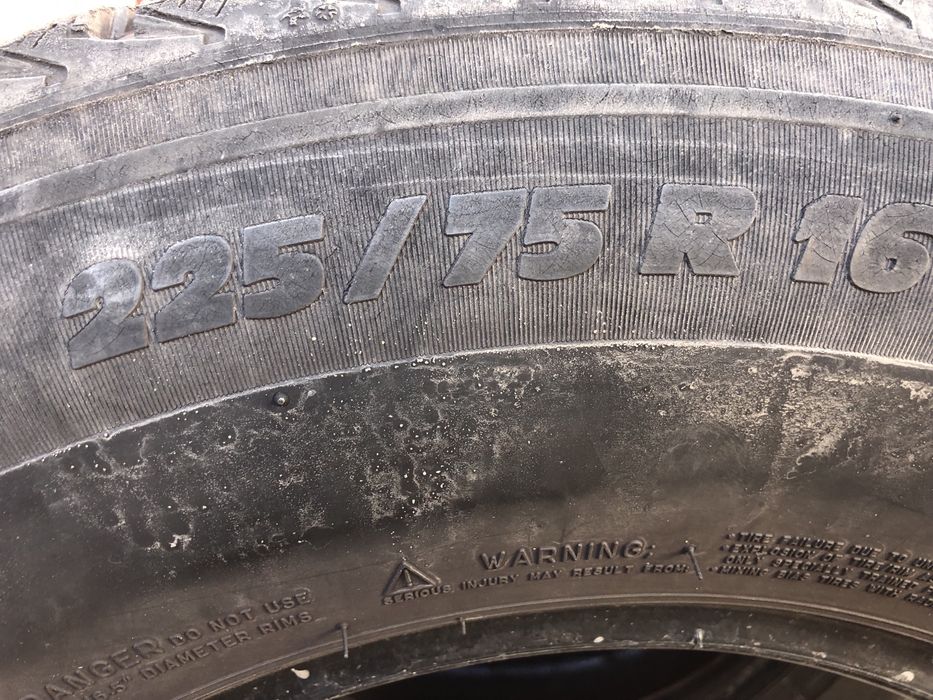 225/75/16 шины б/у из Германии