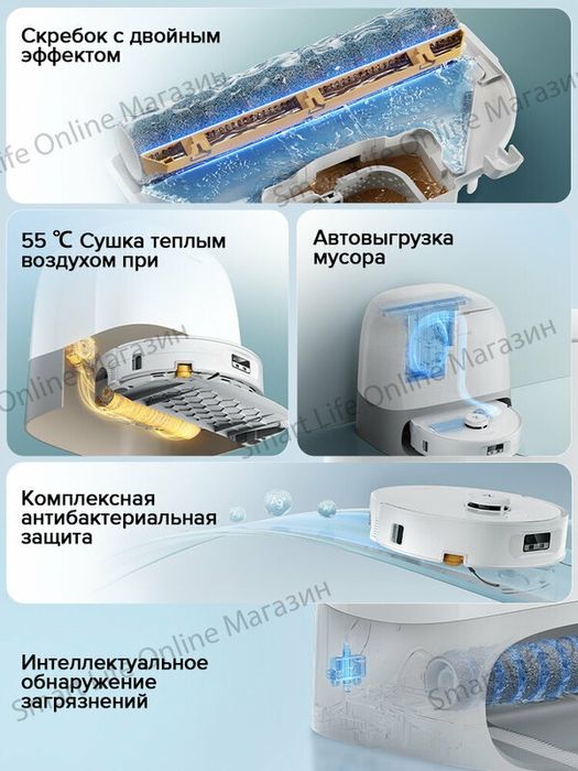 Робот-Пылесос Roborock Q revo