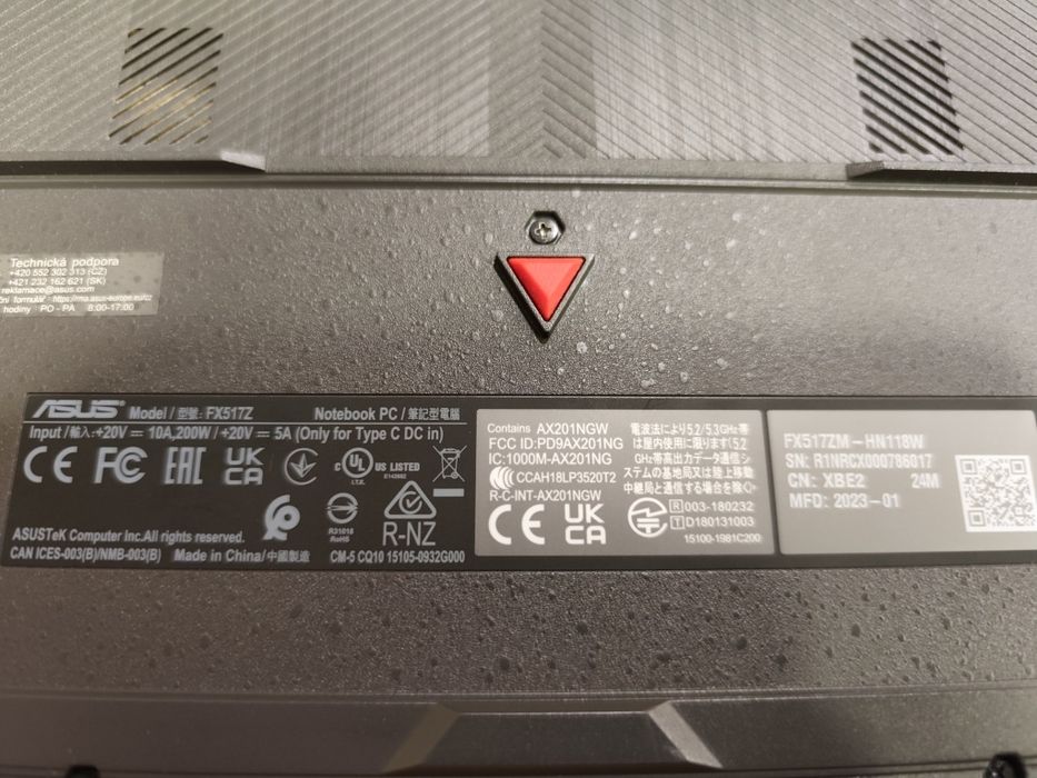 Gaming Laptop Asus Tuf F15 I7/ 32RAM/ 512 Ssd/ RTX 3060